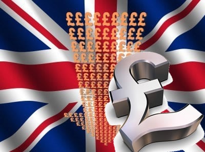 pound sterling top heavy against us dollar 