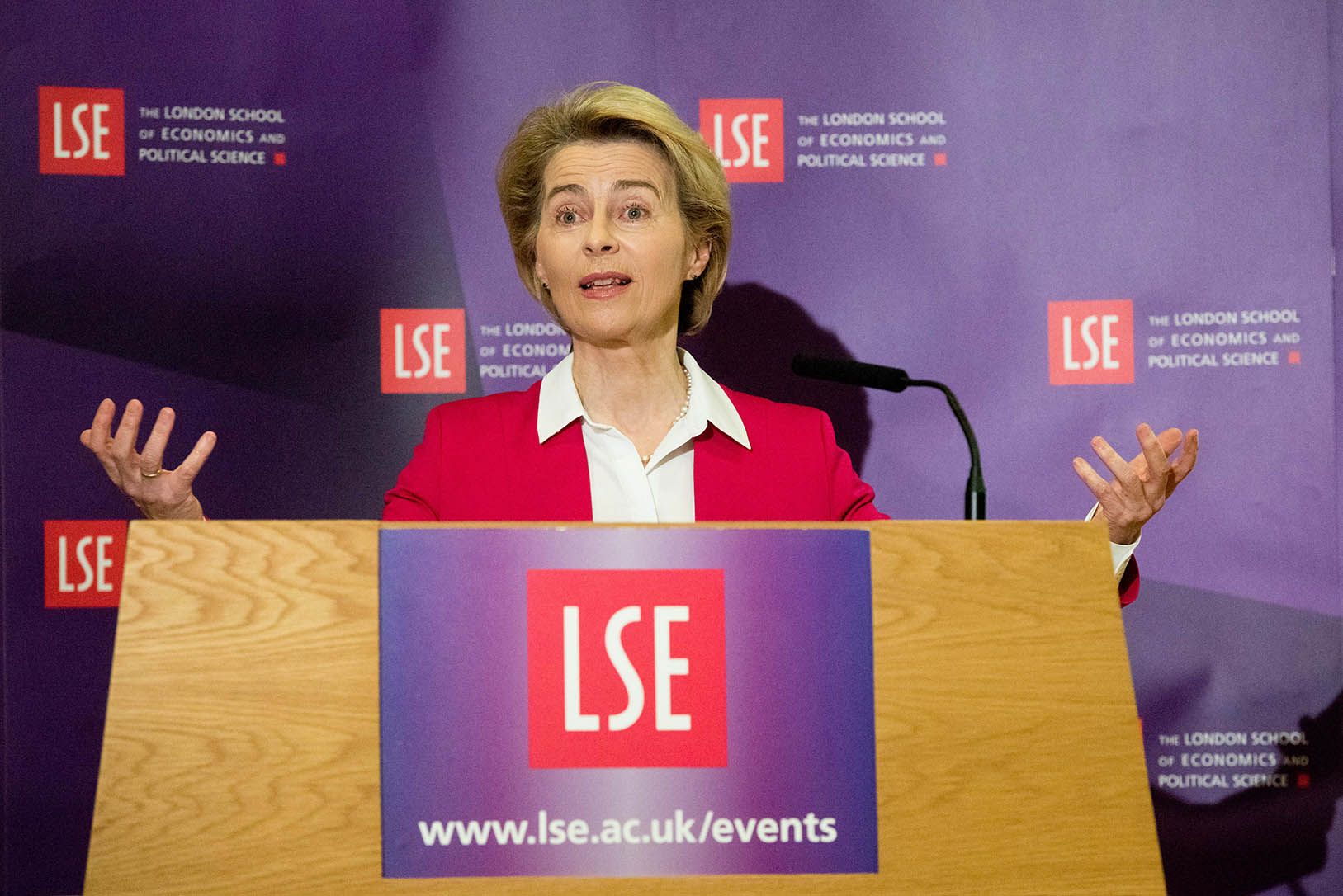 von der Leyen at LSE