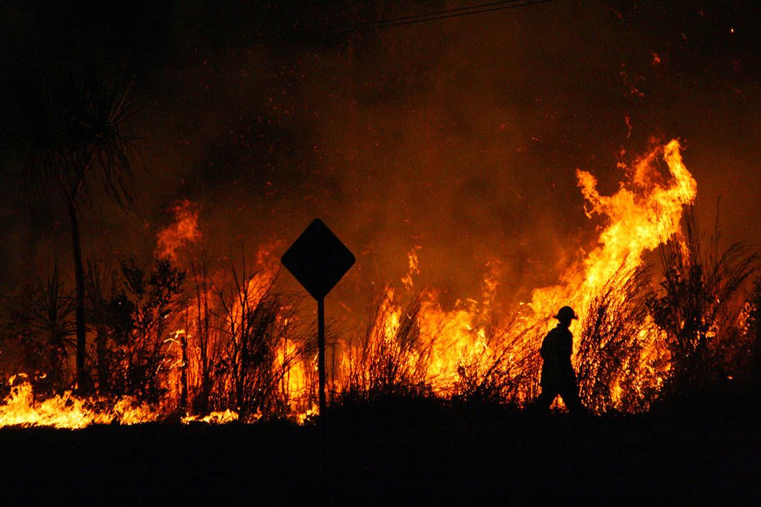 Aussie Dollar and bushfires