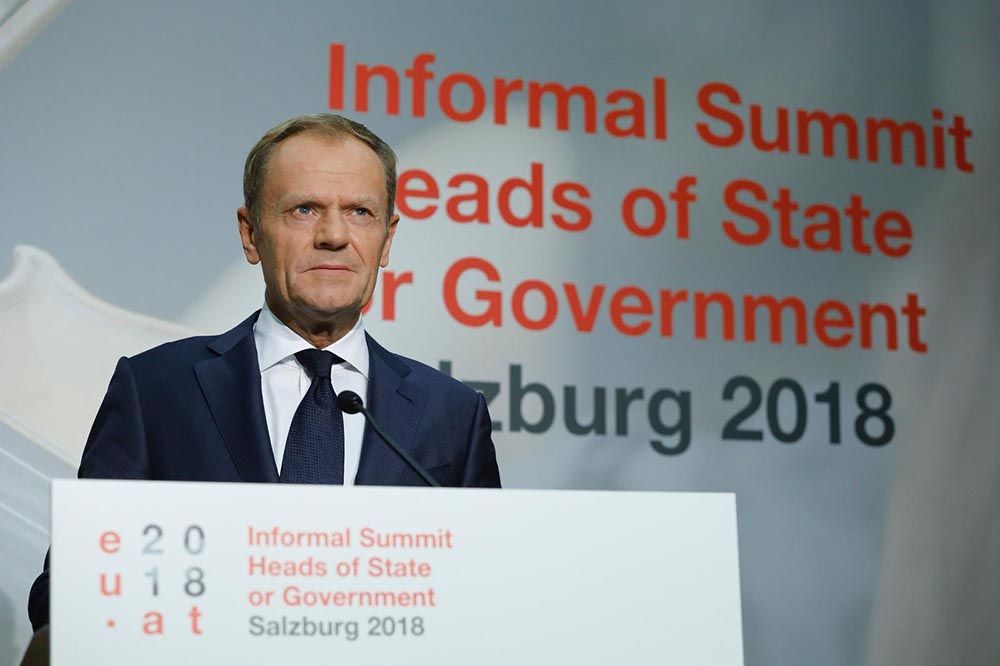 Donald Tusk summit Salzburg