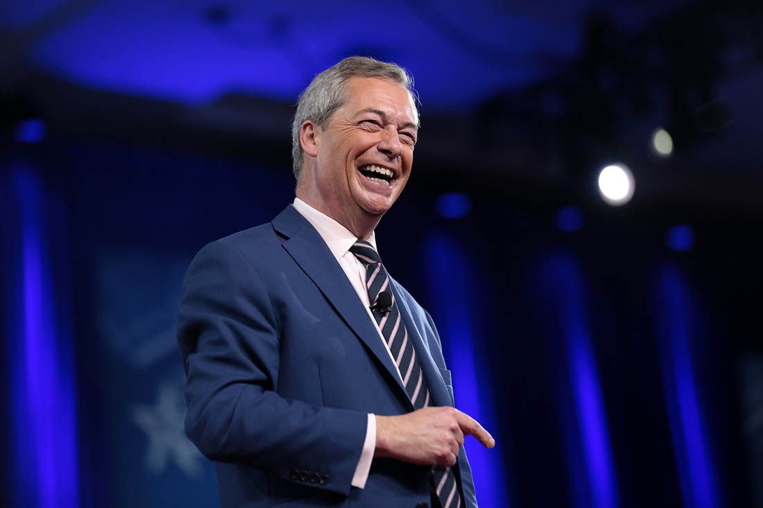 Brexit Party's Farage 