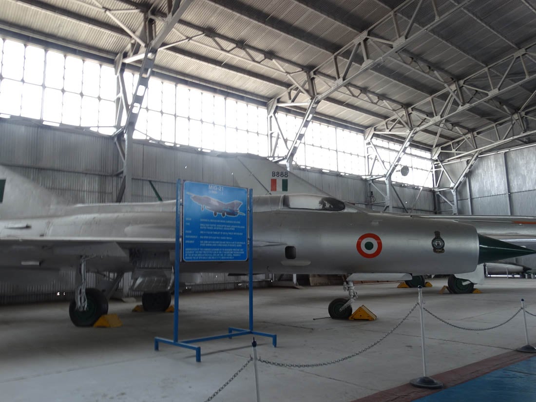 Indian air force MiG 21